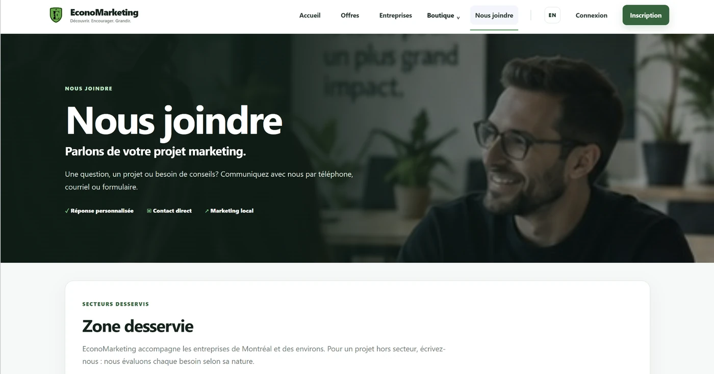 Capture de EconoMarketing