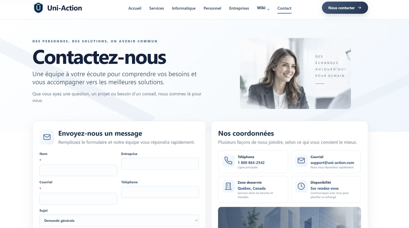 Capture de Uni-Action